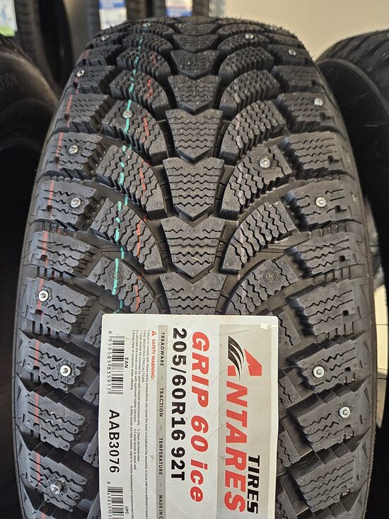 205/60R16 Antares Grip 60 ar šipiem